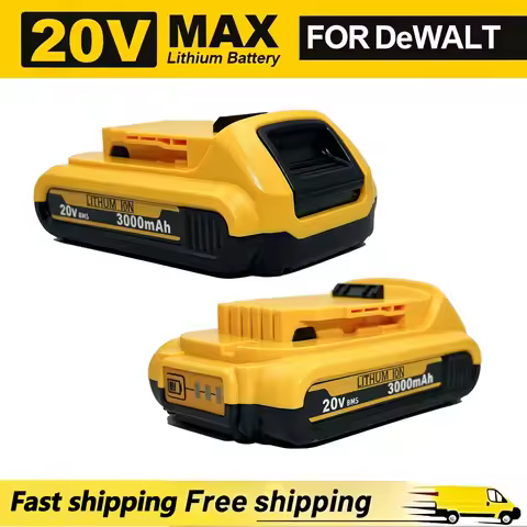20V For Dewalt battery DCB203 Rechargeable Li-ion Battery 2.5Ah 3Ah For Dewalt Tools DCB205 DCB182 D