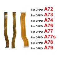Mainboard Flex Cable For OPPO A72 A73 A74 A76 A77 A77s A78 A79 4G 5G Motherboard Flex Cable Connecto