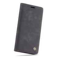 MR - Caseme Vivo Y12 - Y15 - Y17 - leather flip wallet case - Hitam