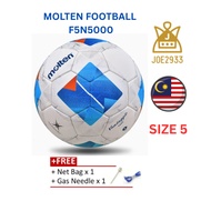 Molten Vantaggio Football SIZE 5 MatchBall F5N 5000 Bola Sepak/Bola Padang