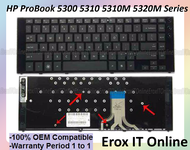 Hp ProBook 5300 5310 5310M 5320M Series PK1308P2A00 Laptop Keyboard
