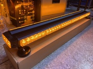 ไฟไซเรน ติดหลังคา 12V 95cm. ไฟกู้ภัย ไฟฉุกเฉิน 6ท่อน 4หน้า 3W