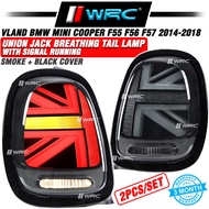 Vland BMW Mini Cooper F55 F56 F57 2014 - 2018 Union Jack Breathing Tail Lamp With Signal Running