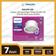 Philips DL260 7W D75 RD LED Downlight