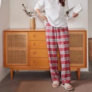Anthony #GZ Plus Size Checkered Pajama For Women Plaid Sleepwear Pants spendex tela