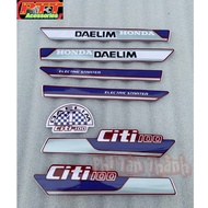 CITI DAELIM 100 CAR STAMP SET