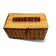 Rectangular Rattan Tissue Box (imitation rattan)