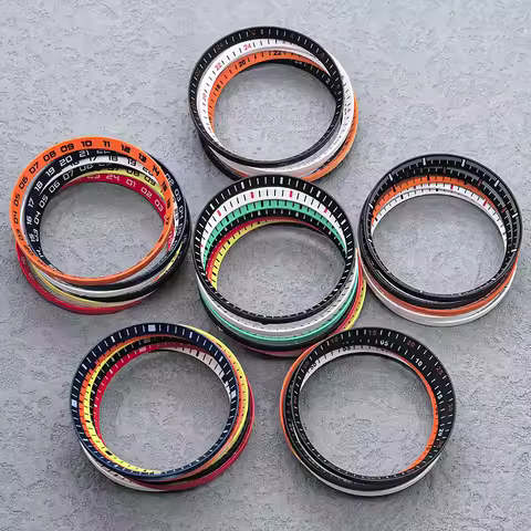 Customized 30.5mmx27.5mm Plastic Inner Ring SKX007 Chapter Ring Fits for SKX007 SKX009 SRPD Case NH3