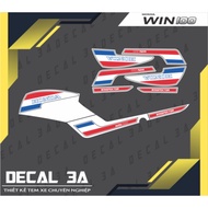WIN 100 DECAL 3A DESIGN