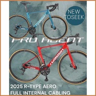 2025[tb$Toseek<l$R-Type?A*Aero~o*FULL~g*INTERNAL~x*CABLING~j*All~i*New Road Bike 700C W/BOX Disc Br