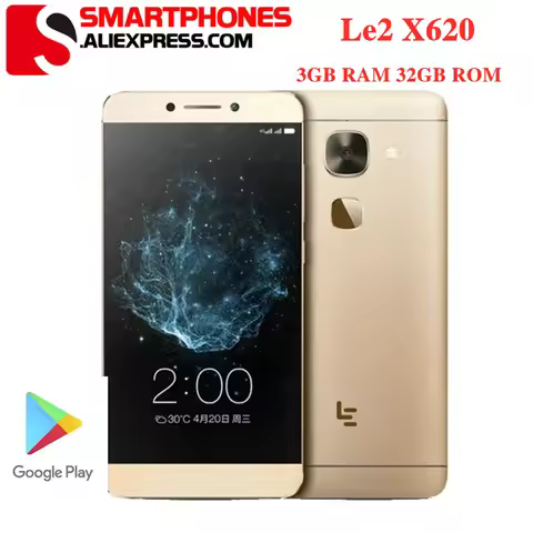 Global ROM LETV Le 2 X620 MTK Helio X20 3GB RAM 32GB ROM Smartphnoe Deca Core 5.5" 1920*1080 16.0MP 