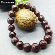 Syenites Natural Stone Garnet Beads Mantra Bracelet Wholesale Gift 6-12mm