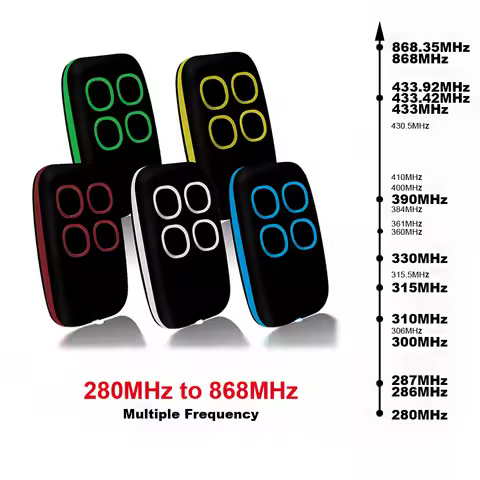 JCM ROPER TECH NEO TWIN GO MINI PRO GO 2 4 PORTIS NORTON MUV2 MUV4-CYC Remote Control Garage Door Op