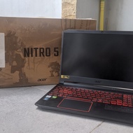 Laptop Gaming Acer Nitro 5 RTX 3050 i5 Gen 10 Bekas Second