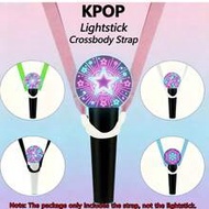 K-Pop Light Stick Shoulder Strap, K-Pop Light Stick Back Strap, K-Pop Portable Display Event Crossbo