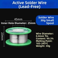 High Purity Lead Free Rosin Core Solder Wire 0.8mm