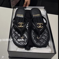 Chanel coco beach 拖鞋 37
