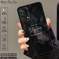 Softcase Oppo A74 / A95 4G - Case Hp Oppo A95 / A74 4G Motif QUOTES - Silicone Hp Oppo A95 - Case Hp