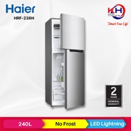 HAIER 2 Door Refrigerator Fridge LED Lighting HRF-238H