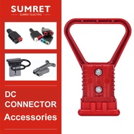 dust cap cover t-bar handle for  Anderson style connector 50A 120A 175A 350A plug balck red grey Dus