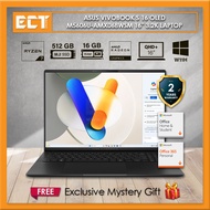 Asus VivoBook S 16 OLED M5606U-AMX068WSM 16'' 3.2K Laptop Neutral Black ( R7-8845HS, 16GB, 512GB SSD