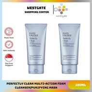 Estee Lauder Perfectly Clean Multi-Action Foam Cleanser/Purifying Mask 150ML