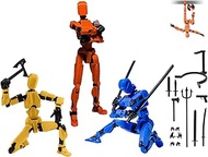 Dummy 13 Assembly Complete Action Figure,Luck 13 Multi-Jointed Articulated Model with Magnetic Base,