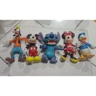 Disney stick figure guffy Mickey mouse mini mouse Donald duck Disney Figurine