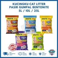 My Cat Bentonite Cat Litter (5L / 10L / 25L) - Fragrant Clumping Cat Litter Baby Powder Coffee Laven