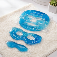 1 Gel Eye Mask for Hot and Cold Therapy, Ice Bag for Soothing Tired Eyes  1 Topeng Mata Gel dengan P