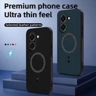 For Honor X7E X7 E X 7E HonorX7E Case Carbon Fiber Magnetic Wireless Charge Cover Shockproof Camera 
