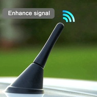 2.56" Black Car Antenna - Enhanced Signal Reception, Durable Plastic with Secure Rubber Base for VW 