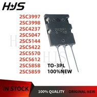 5PCS 2SC3997 2SC3998 2SC4237 2SC5047 2SC5144 2SC5422 2SC5570 2SC5612 2SC5858 2SC5859 TO-3PL In stock