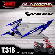 Vario 110 fi Semifull Cool Motorcycle Sticker Striping Balab Motif T318