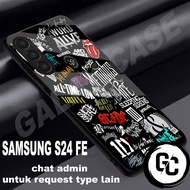 Case hp Samsung s24 FE - softcase glossy shine -GC 23 - Motif AESTHETIC/ casing samsung s24 fe/kesin