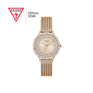 GUESS นาฬิกาข้อมือผู้หญิง รุ่น SOIREE GW0402L3 สีโรสโกลด์ นาฬิกาข้อมือ นาฬิกาผู้หญิง