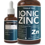 Ionic Liquid Zinc - 8 Month Supply, Adjustable Doses for Entire Family - Zinc Sulfate Form, Vegan, G