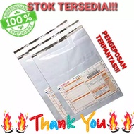 100 pcs Courier Bag With Pocket Postage Parcel Bag Flyers Courier Flyer Bag