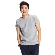 PMK - 02TSO - เสื้อยืด  Ultra Comfort Cotton เสื้อยืดคอตตอน 100% นุ่มสวมใส่สบาย ทนทาน คุ้มค่า