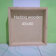 Decorative dowry box size 40x40 teak wood londo