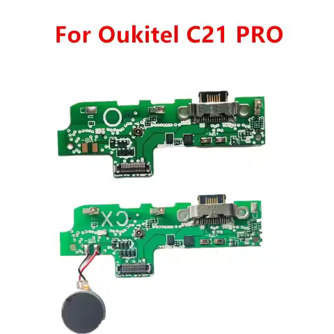 Original New For OUKITEL C21 Pro 6.39inch Cell Phone Inside Parts Usb Board Charging Dock With Vibra