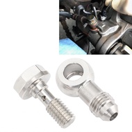 Brake Banjo Bolt M8 X 1.25mm to AN4 Kit High Bearing Capacity Stainless Steel Fitting with Washer