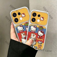 OPPO Reno 16 16F 15 15F 15 Pro 15 Pro Max 5G Color-Block Graffiti Cat Leather-Texture Case