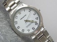 ~來來鐘錶~Proking全不銹鋼紳士型石英對錶!帶寬18mm,清晰數字刻度!(非機械錶)