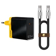 FNIRSI | FNIRSI HS-01 HS-02 Soldering Iron 65W 100W Fast Charging Head C2C Fast Charging Data Cable