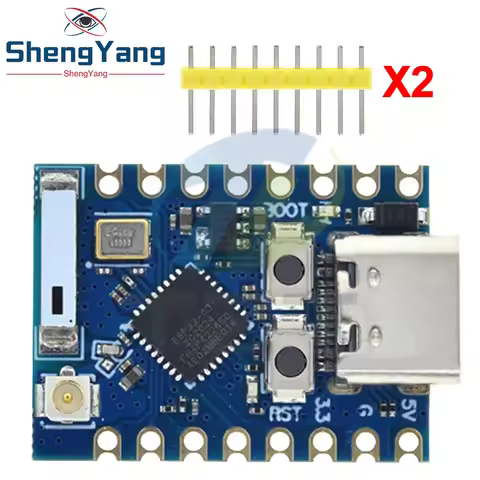1/3/5PCS TZT ESP32-C3 Pro Mini Development Board WiFi Bluetooth Ultra-small Size ESP8266 ESP32 C3 ES