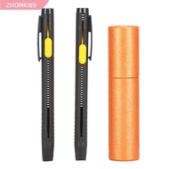 ZHOMKI89 2pcs Tailor Fabric Marker, Natural Fading Erasable Sewing Chalk, Pen Refill Multifunctional
