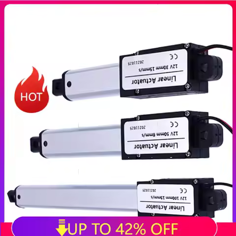 30mm/50mm/100mm DC 12V Mirco Electric Linear Actuator 30N/60N/90N/150N Motor Controller Mini Eectric