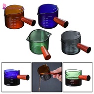 [Menolana] Espresso Cup, Mini Double-spout Measuring Cup, Espresso Accessories with