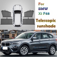 For BMW X1 F48 2016-2020 Sunshade Scalable Automatic Portable Sunscreen Heat Insulation Car Accessor